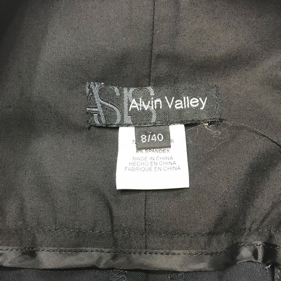 Alvin Valley Black Knee Length Dress Shorts - Picture 4 of 6